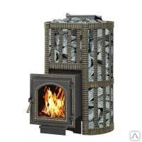 Фото №0 Дровяная печь для бани Везувий Ураган Ковка 16 (220)