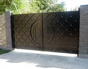 Фото №0 Металлические ворота (V-11)