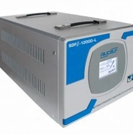 Фото №0 Стабилизатор напряжения RUCELF SDF2-12000 L