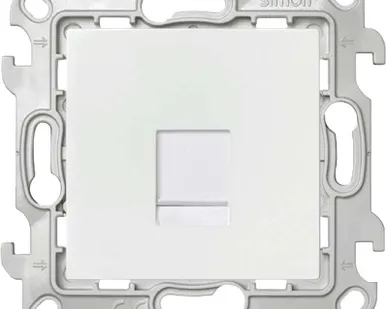 фото Механизм розетки RJ45 кат. 5e UTP Simon24 бел. 2410598-030