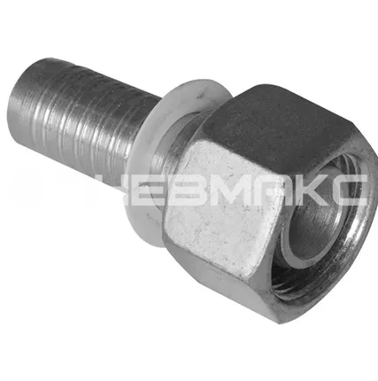 Фото №0 801019_DKO-15L-10 - Штуцер прямой с гайкой, (М22х1,5) по DIN2353 для рукава DN10, 315бар