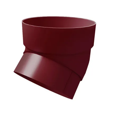 Фото №0 Колено трубы 45 град. ПВХ Grand Line бордо (RAL 3005)