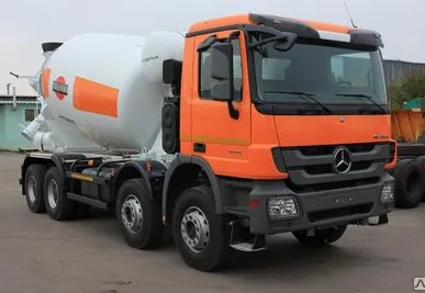 фото Автобетоносмеситель 69365J на базе шасси MERCEDES-BENZ-ACTROS4141B (10м3)