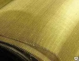 фото Сетка латунная 09 диаметр проволоки 0,4 мм ГОСТ 6613-86