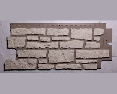 фото Панель Бутовый камень Vintage White / Винтажный белый Nailite