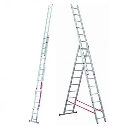 Фото №1 Лестница трехсекционная универсальная Alpos 44-13