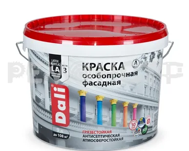 фото Краска DALI Рогнеда особопрочная фасадная (База С)