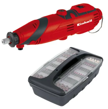 Фото №0 гравер EINHELL TC-MG 135 E 135Вт гибкий вал набор насадок