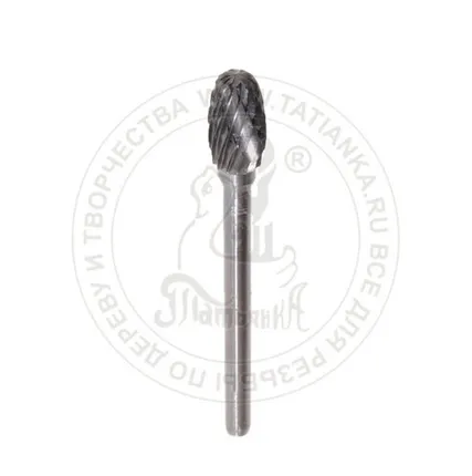 Фото №0 Фреза твердосплавная №4, карбид-вольфрама WC, хвостовик 3mm, длина 48мм Фреза 4