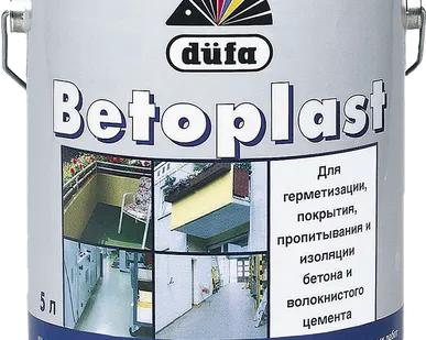 фото Dufa Эмаль BETOPLAST полимерная, для бетона, кремневый 5 л.