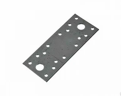 фото Пластина крепежная 210х 65х1,8 мм, оцинкованная