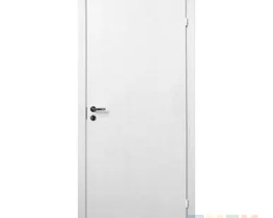 фото Дверное полотно ОЛОВИ ГОСТ крашеное белое 900х2000 с замком 2014