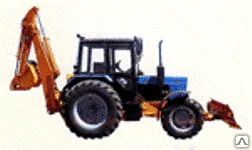 фото Экскаватор-бульдозер с неповоротным отвалом 702ЕВ