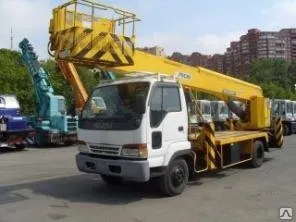 фото Аренда автовышки 15 метров