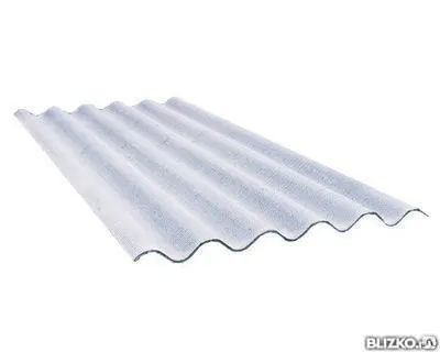 Фото №0 Шифер (1,13х1,75х5,2 мм) 8 волн CB 40/150 ТУ
