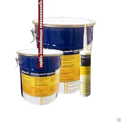 Фото №0 Клей битумный К-36 0,3л Ruflex