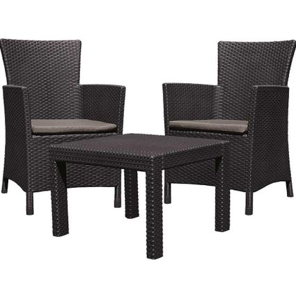 Фото №0 Комплект мебели Rosario balcony set коричневый