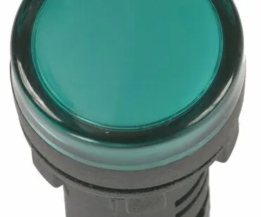 фото Лампа AD16DS(LED)матрица d16мм зеленый 24В AC/DC BLS1...