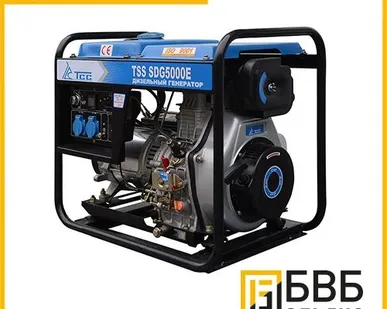 фото Дизельный генератор TSS SDG 5000E (5кВт)