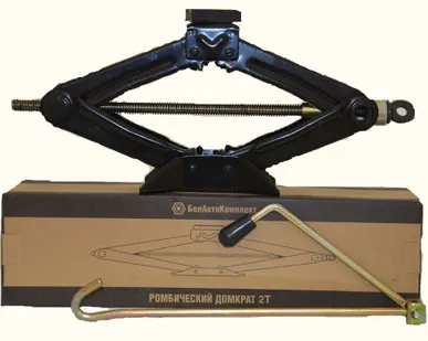 фото Домкрат ромбический 2т (100мм-385мм) "БелАК"