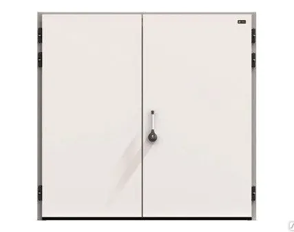 Фото №0 Дверь распашная двустворчатая РДД-2400.2100/02 S100 (низкотемпературная)