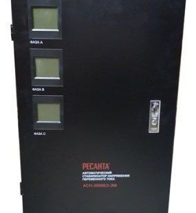 фото Стабилизатор напряжения трехфазный АСН-30000/3-ЭМ