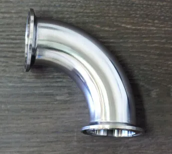 фото Стальной отвод 90° TRI-CLAMP 1.5”