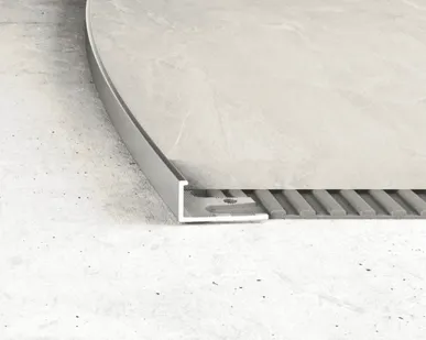 фото Профиль Effector угол Г-образный гибкий 3 м - Серебро глянец - 12 мм