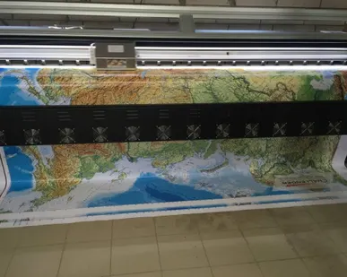 фото Широкоформатная печать на пластике