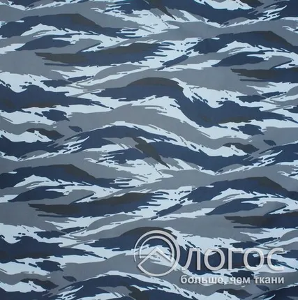 Фото №0 Ткань плащевая OXFORD гл/кр PU 1000 210T 150 см, камыш серый