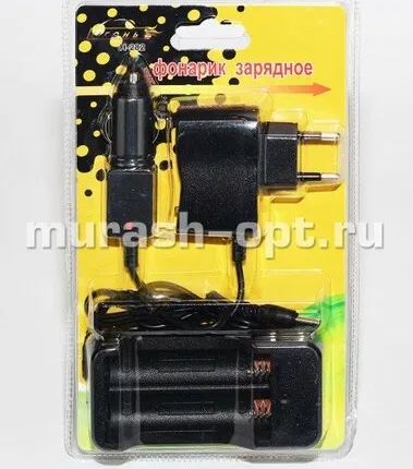 Фото №0 Автомобильное з/у + сетевое з/у для аккумуляторов R03, R6, 18650 (25)