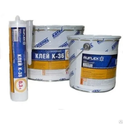 Фото №0 Клей RUFLEX К-36, 0,3л.
