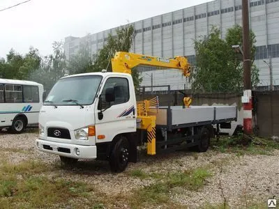 Фото №0 Кран-манипулятор SOOSAN SCS 333 на шасси Hyundai HD- 78