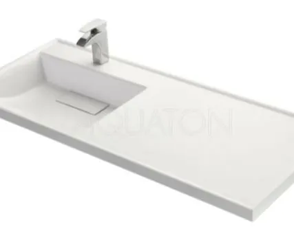 Фото №0 Раковина Акватон Лондри 120 1A72843KLH01L для установки над стиральной машиной левая