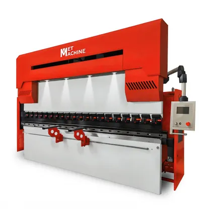 Фото №0 Гидравлический листогибочный пресс с ЧПУ и автоматической компенсацией прогиба MetMachine SBPA-8025D