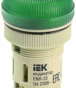 фото Индикатор ENR-22 сигнальная d22мм неон/230В цилиндр (...