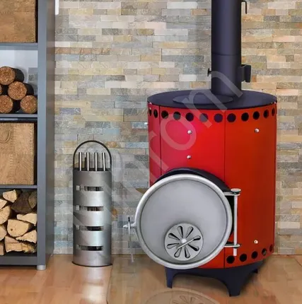 Фото №0 Воздухогрейная печь Столыпинка