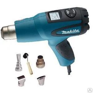 Фото №0 Пистолет фен горячего воздуха Makita НG 651 СК