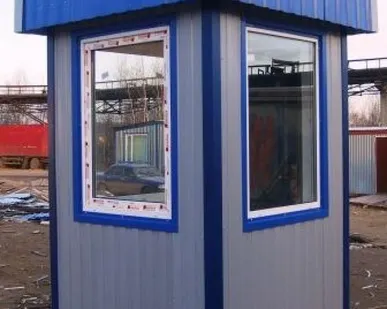 фото Пост охраны 1,5х1,5х2,5м (эконом)