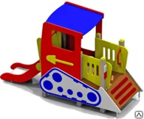 фото Горка бульдозер. Габаритные размеры: 3200х900х2200