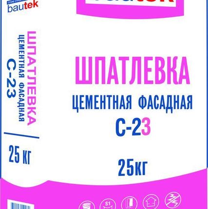 Фото №0 Шпатлевка цементная фасадная С-23