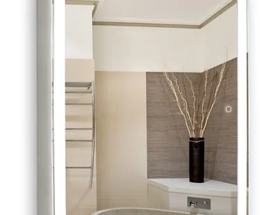 фото Azario Фиджи зеркало- шкаф 60 подсветка, сенсорный выключатель с функцией диммера LED-00002472