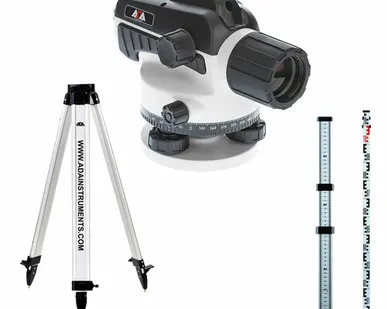 фото Оптический нивелир ADA RUBER-32 + штатив Light S + рейка Staff3