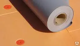 фото Мембрана гидроизоляционная Пластфоил F (1.2 мм) ПВХ 2.1х25 м2