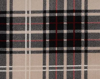 фото Ковровое покрытие Chelsea Harbour 6019 (Highland Tartan) 65, 4 м, бежевый, Balta