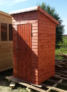фото Туалет для дачи, 1,00*1,00*2,10 м.