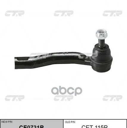 Фото №0 Наконечник Рулевой, Правый Se3641r CTR арт. CET115R