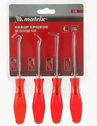 Фото №0 Набор крюков для слесарных работ 4шт арт 11761