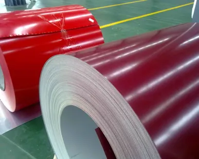 фото Рулонная стальс полимерным покрытием 0.40х1250