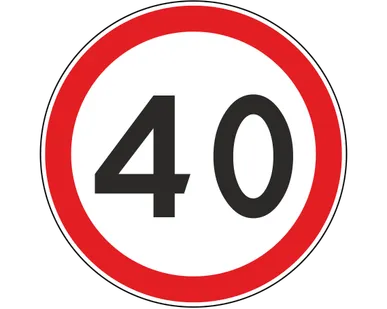 фото Знак дорожный 3.24